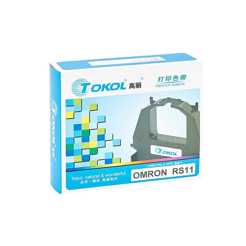 Printer ribbon conpatible with Omron RS11