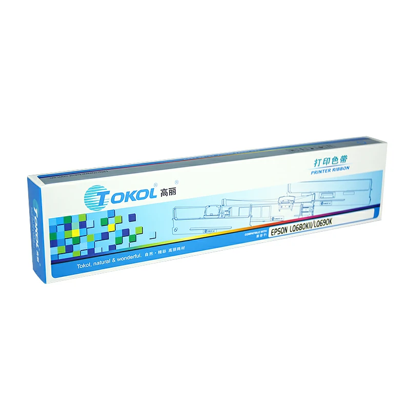 Printer ribbon conpatible with Epson LQ-680KII